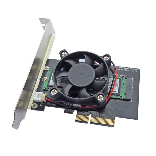 

Адаптер NFHK с активным охлаждением M.2 SSD to PCI-E x4 NGFF