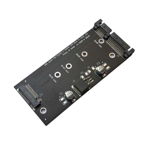 

Адаптер NGFF B+M key M.2 SSD to 2.5" SATA 3 (NFHK)