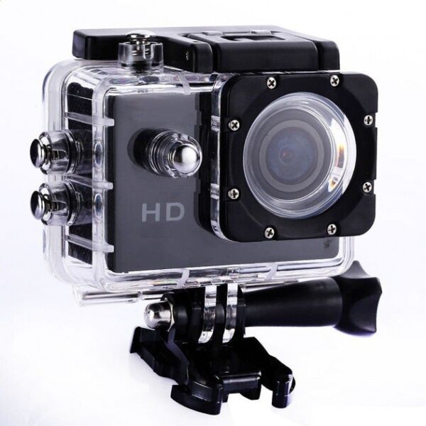 

Видеокамера Экшн камера Action Camera A7 Full HD D600 с боксом и креплениями Черный