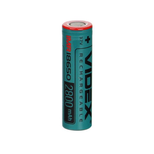 

Аккумулятор высокотоковый Videx IMR 18650 2800mAh 22A Li-ion 3,7V