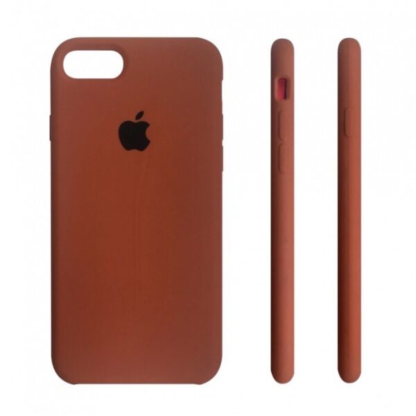 

Чехол Silicone Case для Apple iPhone 7/7S/8/SE 2020 Коричневый Brown