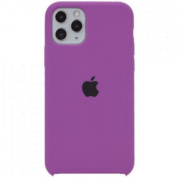 

Чехол Silicone Case для Apple iPhone 11 Pro Max Виноградный фиолетовый Grape