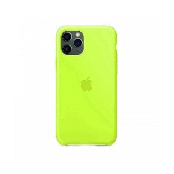 

Чехол Silicone Case для Apple iPhone 11 Pro Max Зеленый газон Lawn green