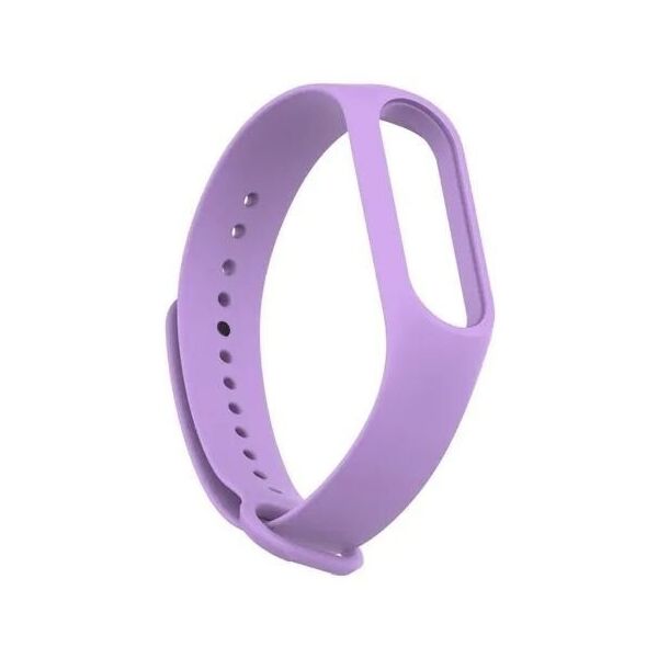 

Ремешок для фитнес браслета Mi Band 3/4 силиконовый лаванда lavender