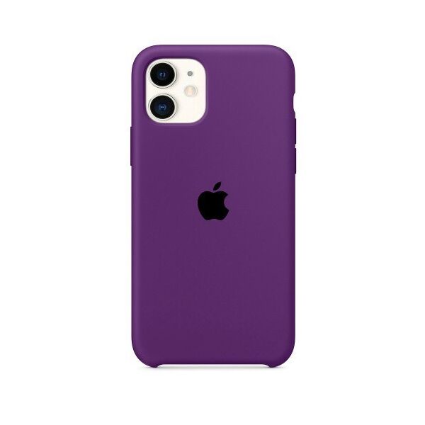 

Чехол Silicone Case для Apple iPhone 11 Фиолетовый Purple