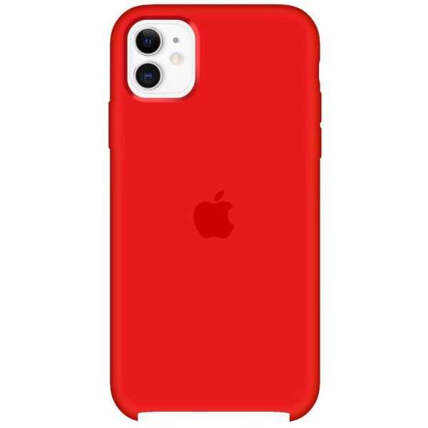 

Чехол Silicone Case для Apple iPhone 11 Красный Red