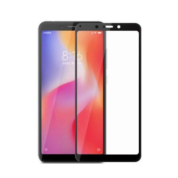 

Защитное стекло для Xiaomi Redmi 6 Full protection черное