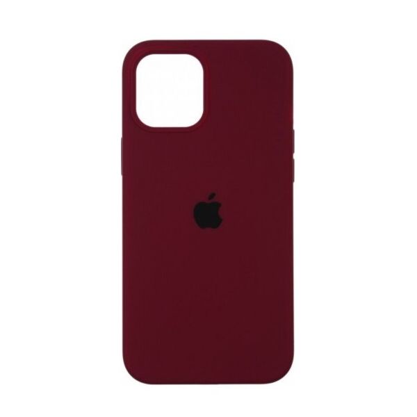 

Чехол Silicone Case для Apple iPhone 12 Pro Max Марсала Marsala