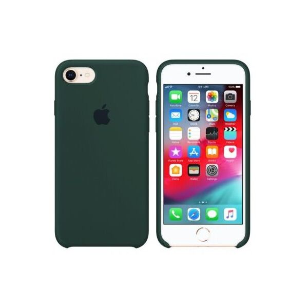 

Чехол Silicone Case для Apple iPhone 7/7S/8/SE 2020 Атровиренс Atrovirens