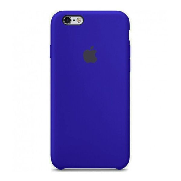 

Чехол Silicone Case для Apple iPhone 6/6S Яркий синий Shiny blue