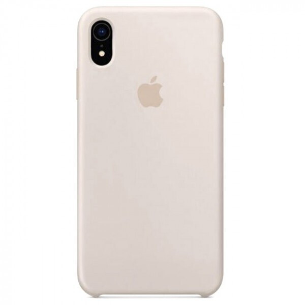 

Чехол Silicone Case для Apple iPhone XR Античный белый Antique white