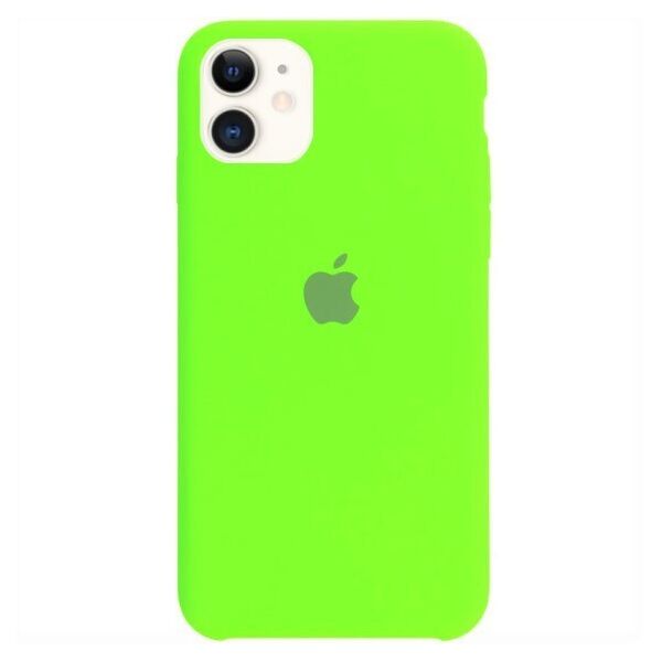 

Чехол Silicone Case для Apple iPhone 11 Зеленый газон Lawn green