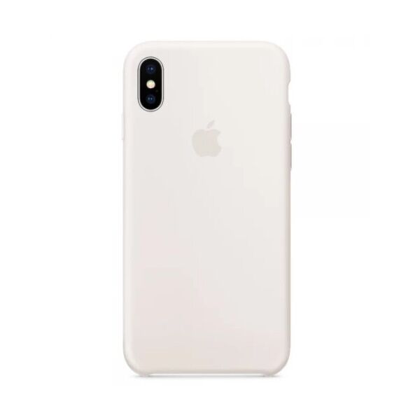 

Чехол Silicone Case для Apple iPhone X / XS Античный белый Antique white