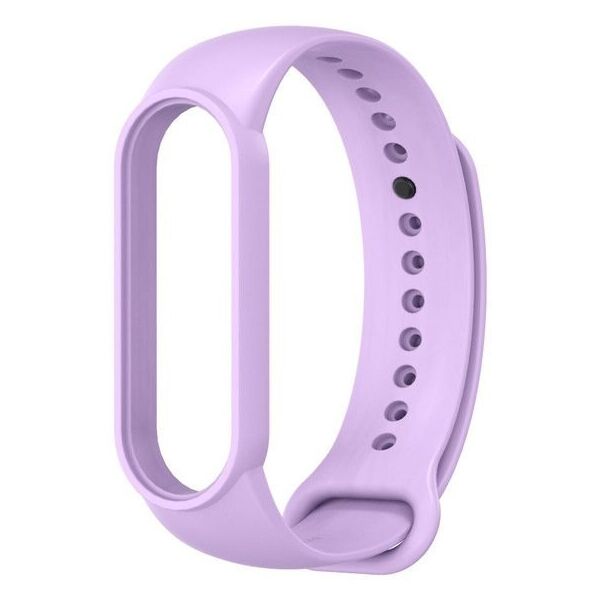 

Ремешок для фитнес браслета Mi Band 5/6 силиконовый лаванда lavender