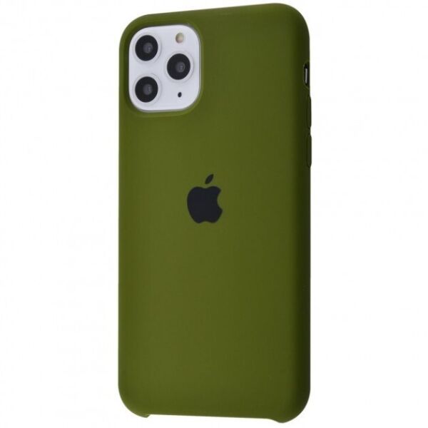 

Чехол Silicone Case для Apple iPhone 11 Pro Зеленый Army green