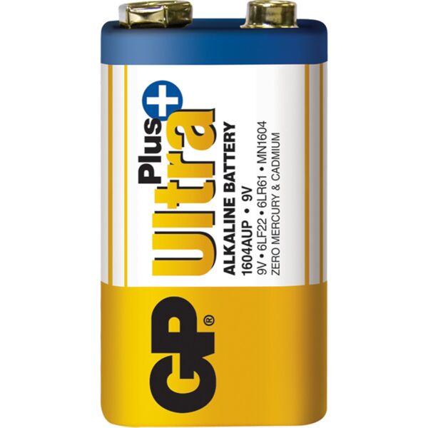 

Батарейка крона GP ULTRA PLUS Alkaline 9V 6F22