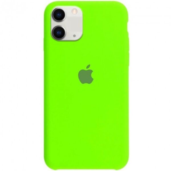 

Чехол Silicone Case для Apple iPhone 11 Яркий зеленый Shiny green