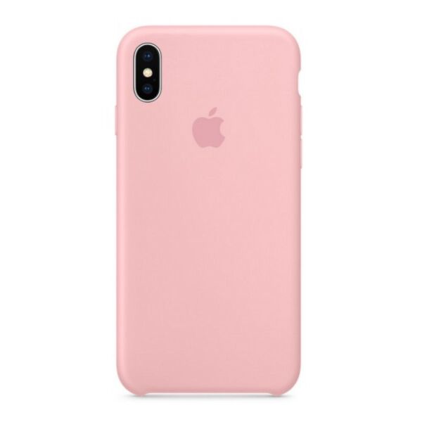 

Чехол Silicone Case для Apple iPhone X / XS Розовый Pink