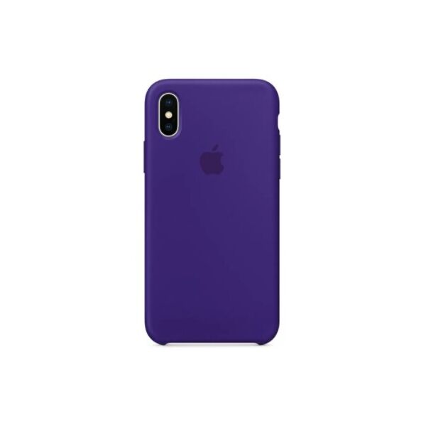 

Чехол Silicone Case для Apple iPhone X / XS Фиолетовый Purple