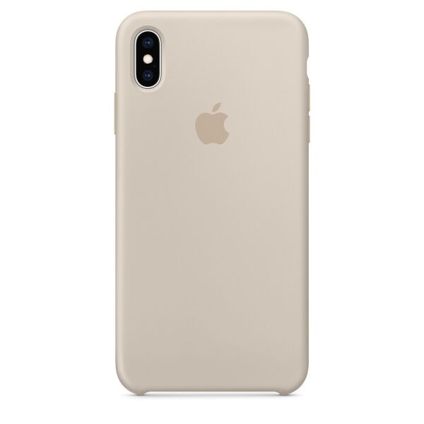 

Чехол Silicone Case для Apple iPhone X / XS Серый Stone