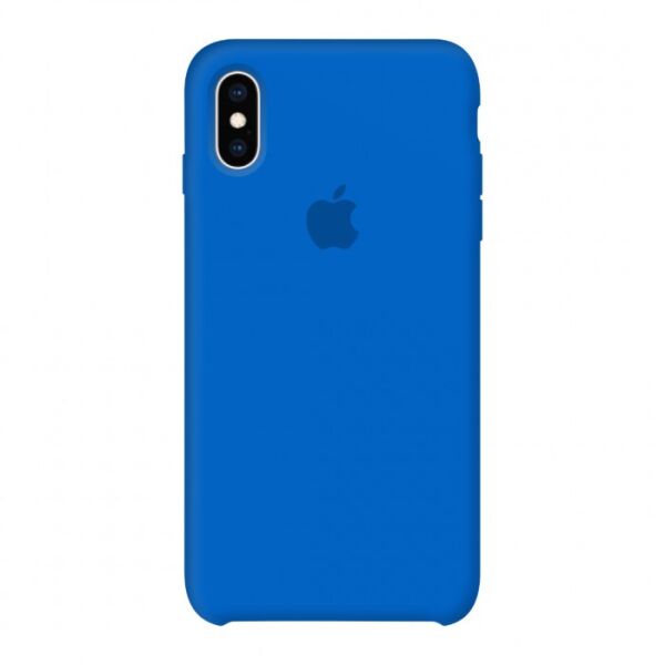 

Чехол Silicone Case для Apple iPhone X / XS Королевский синий Royal blue