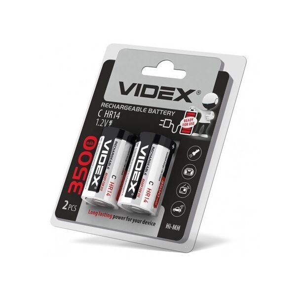 

Аккумулятор VIDEX С (HR14) 3500 mAh 2 шт