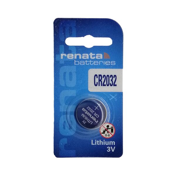 

Батарейка дисковая Renata CR 2032 (CR2032) Lithium, 3V