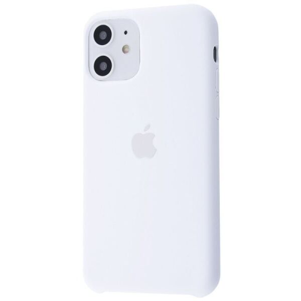 

Чехол Silicone Case для Apple iPhone 11 Белый White