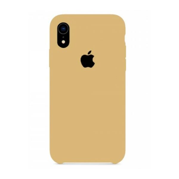 

Чехол Silicone Case для Apple iPhone XR Золотой Gold
