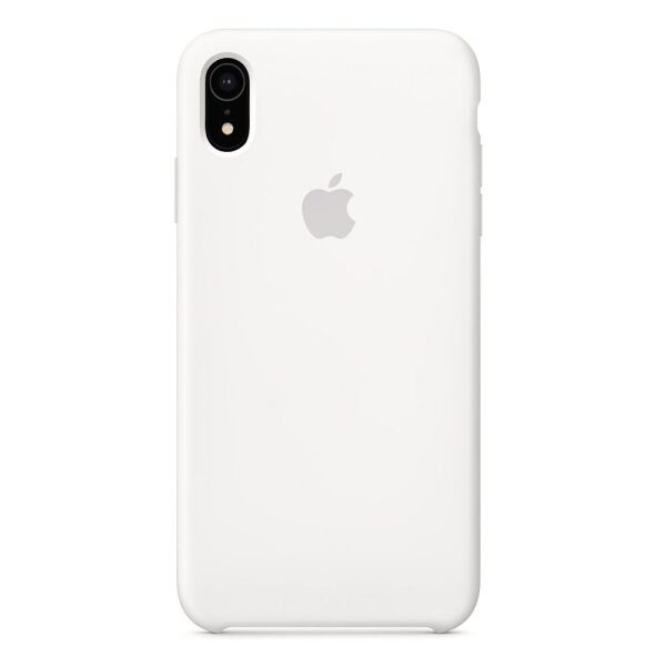 

Чехол Silicone Case для Apple iPhone XR Белый White