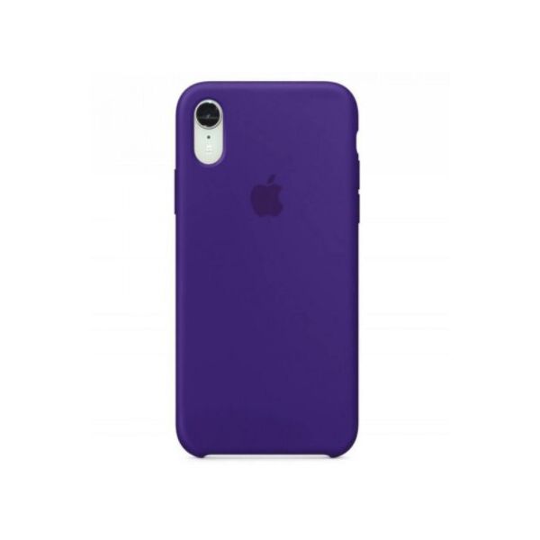 

Чехол Silicone Case для Apple iPhone XR Фиолетовый Purple