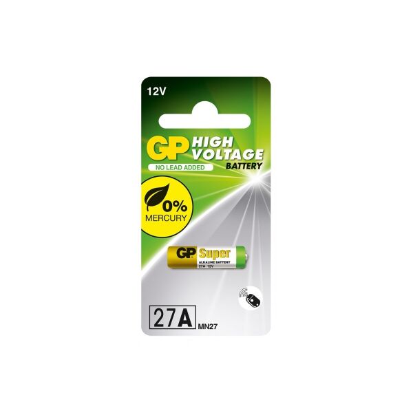 

Батарейка GP SUPER Alkaline A27, MN7 12V