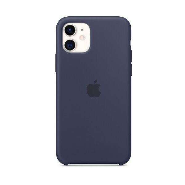 

Чехол Silicone Case для Apple iPhone 11 Темный синий Dark blue