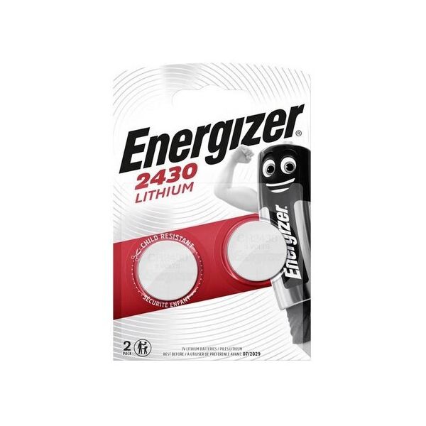 

Батарейка литиевая Energizer CR 2430 Lithium (CR2430) 3V 2шт.