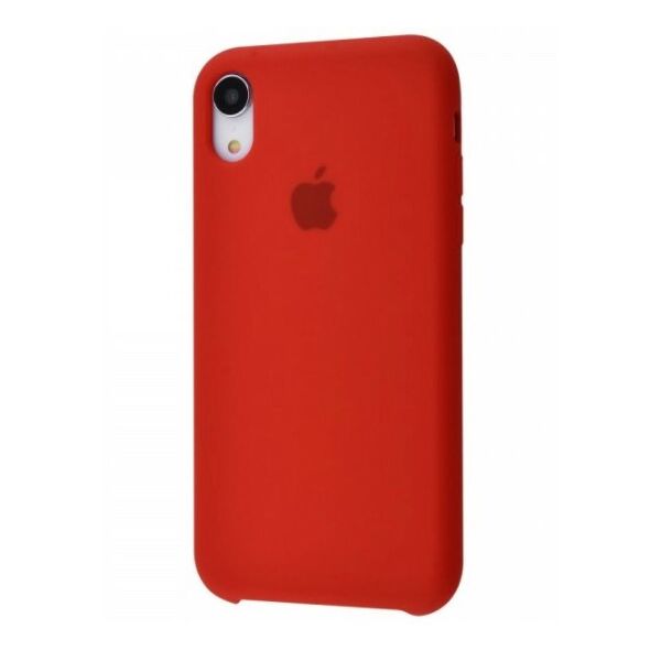 

Чехол Silicone Case для Apple iPhone XR Красный Red