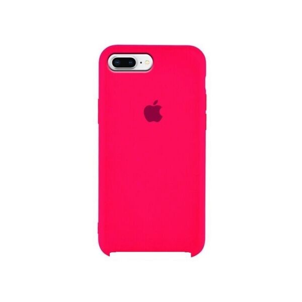 

Чехол Silicone Case для Apple iPhone 7 Plus/8 Plus Яркий розовый Shiny pink