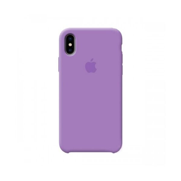 

Чехол Silicone Case для Apple iPhone X / XS Лавандовый Lavender