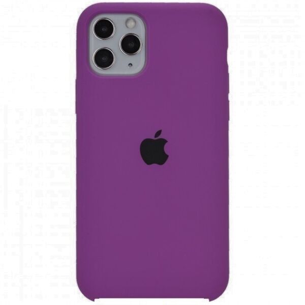 

Чехол Silicone Case для Apple iPhone 11 Pro Виноградный фиолетовый Grape