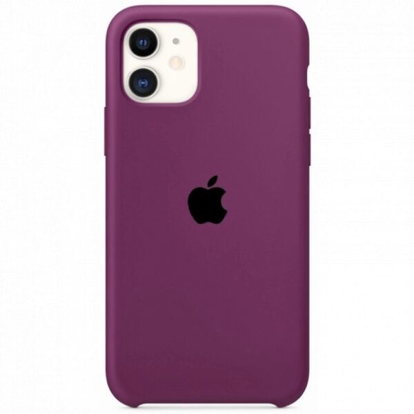 

Чехол Silicone Case для Apple iPhone 11 Виноградный фиолетовый Grape