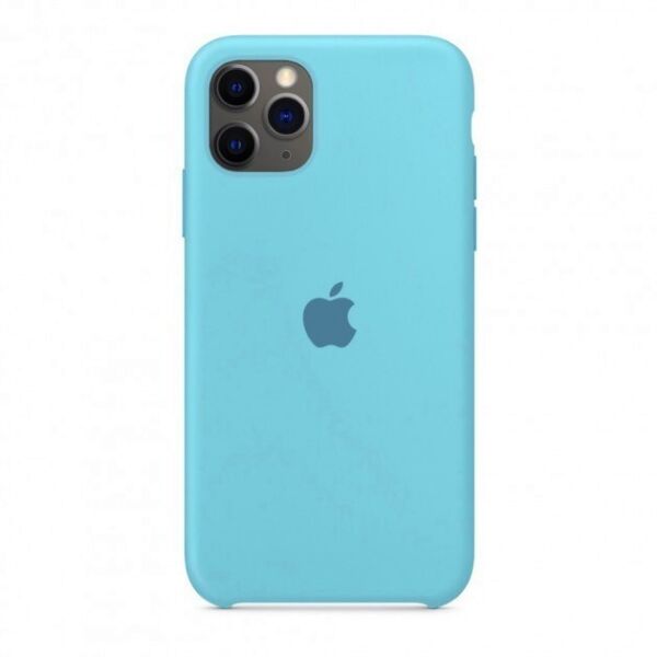 

Чехол Silicone Case для Apple iPhone 11 Pro Max Морская волна Sea Blue