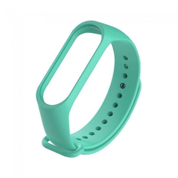 

Ремешок для фитнес браслета Mi Band 3/4 силиконовый мятный spearmint