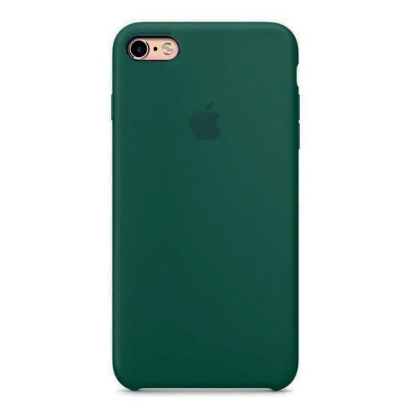 

Чехол Silicone Case для Apple iPhone 6/6S Атровиренс Atrovirens