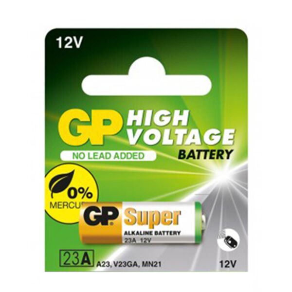 

Батарейка GP SUPER Alkaline А23, MN21 12V