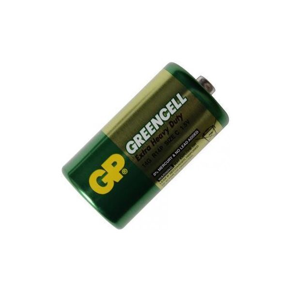 

Батарейка GP Greencell R14 С 1.5V 1шт.