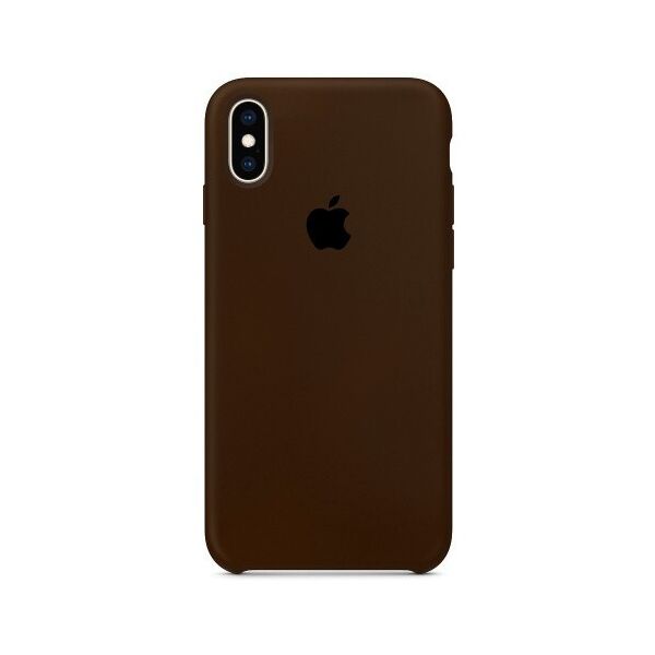 

Чехол Silicone Case для Apple iPhone X / XS Коричневый Brown