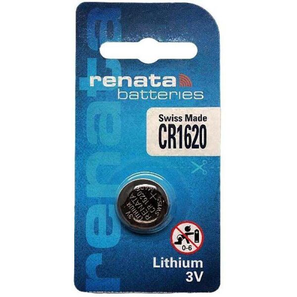 

Батарейка дисковая Renata CR 1620 (CR1620) Lithium, 3V