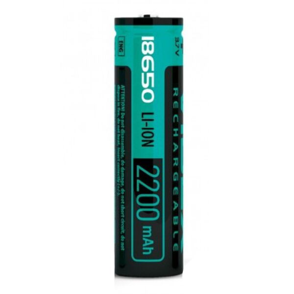 

Аккумулятор 18650 VIDEX 2200 mAh Li-ion С Защитой