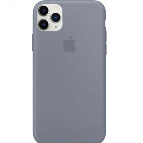 

Чехол Silicone Case для Apple iPhone 11 Pro Max Лавандовый серый Lavander grey