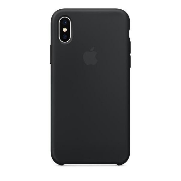 

Чехол Silicone Case для Apple iPhone X / XS Черный Black