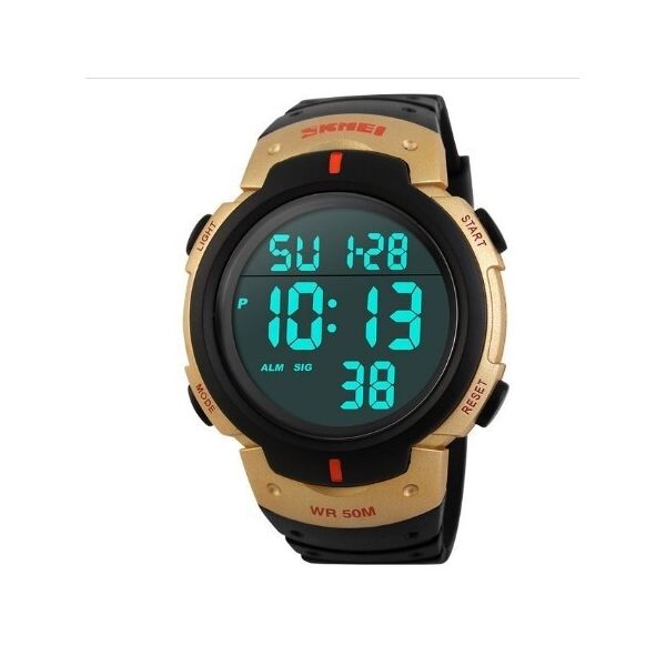 

Мужские часы Skmei 1068 Black-gold